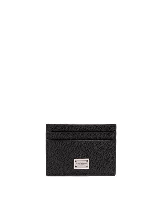 Dolce & Gabbana White Leather Card Holder for men