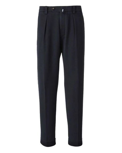 Berwich Blue Oversize Fit Pants for men