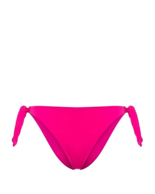 Twin Set Pink `Oval T Logo` Bikini Thong