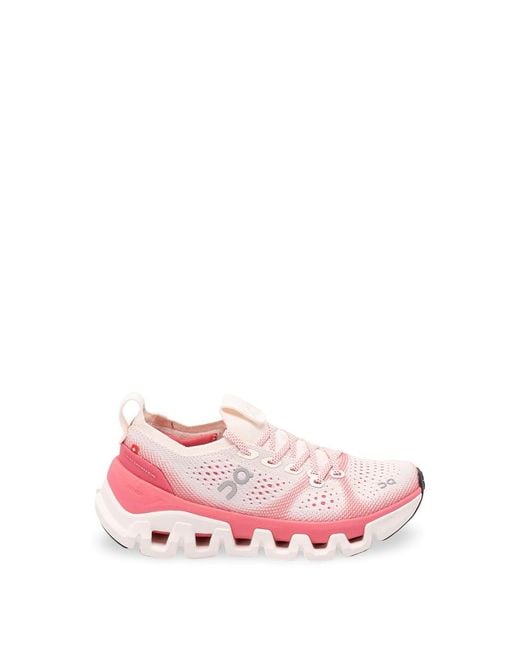 On Shoes Pink Cloud X Tempo Sneakers