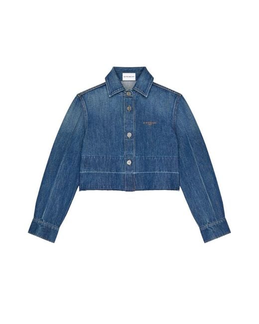 Givenchy Blue Denim Shirt