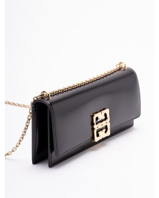 Givenchy White '4G Liquid' Small Chain Bag