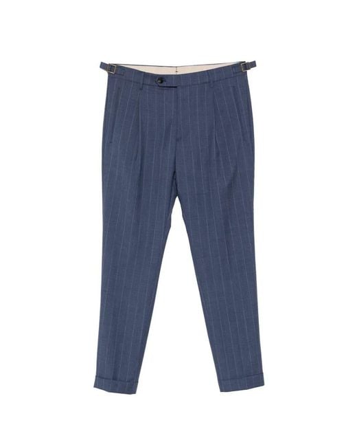 Berwich Blue Pants for men