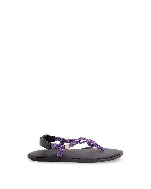 FLOWZE White Thong Sandals