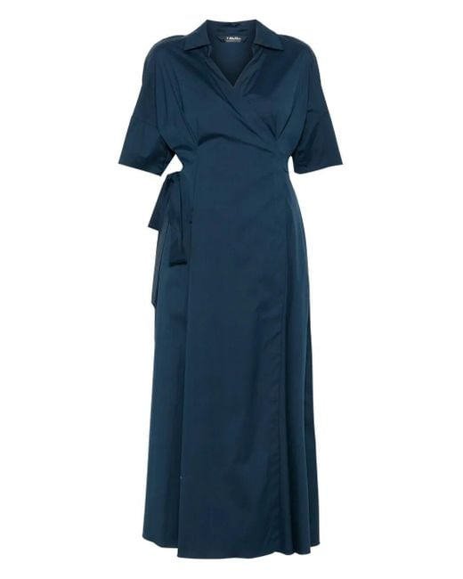 Max Mara Blue 'S 'Sarah' Dress