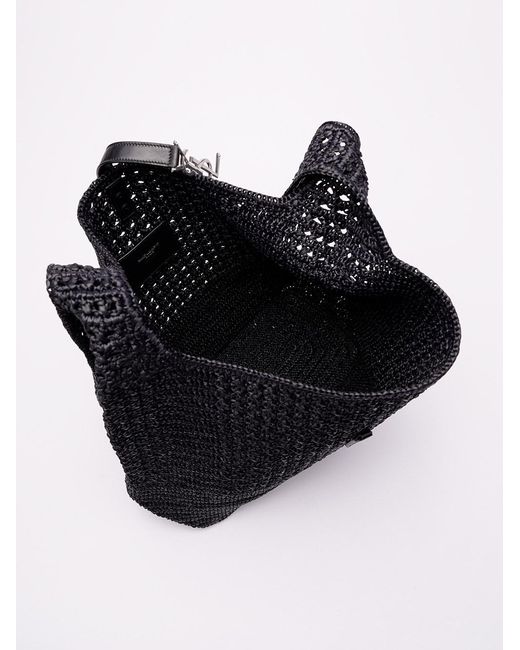 Saint Laurent Black 'Le 5 À 7' Medium Tote for men