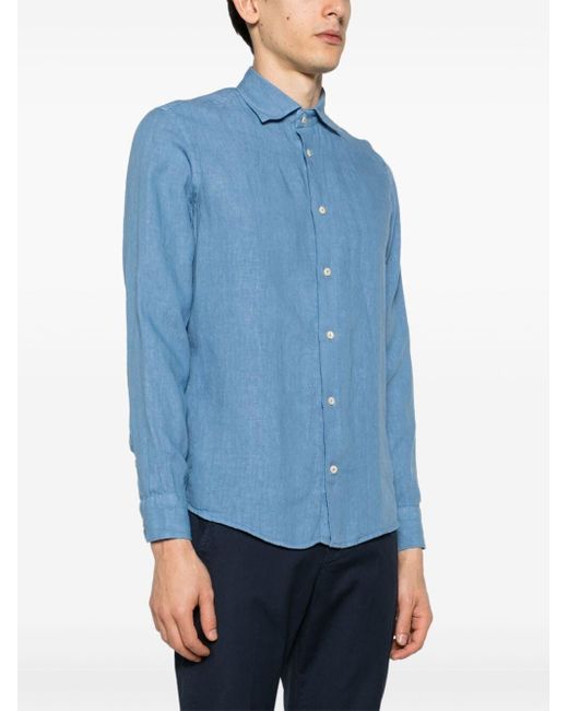 Drumohr Blue Shirt for men
