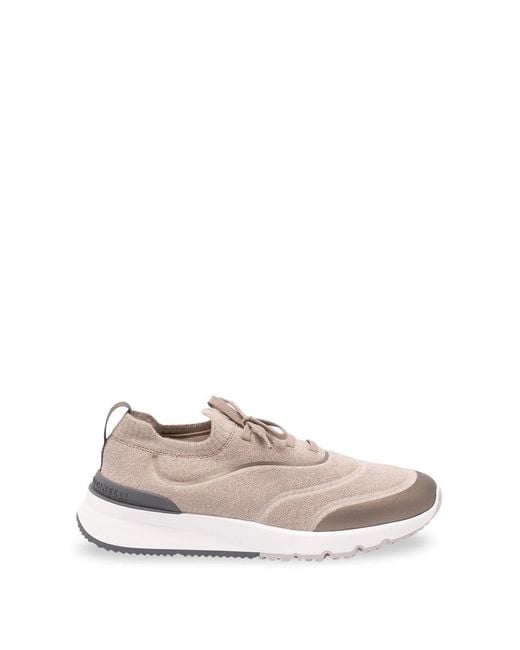 Brunello Cucinelli White Sneakers for men