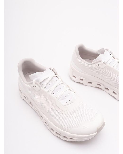 On Shoes White 'Cloudmonster Void' Sneakers