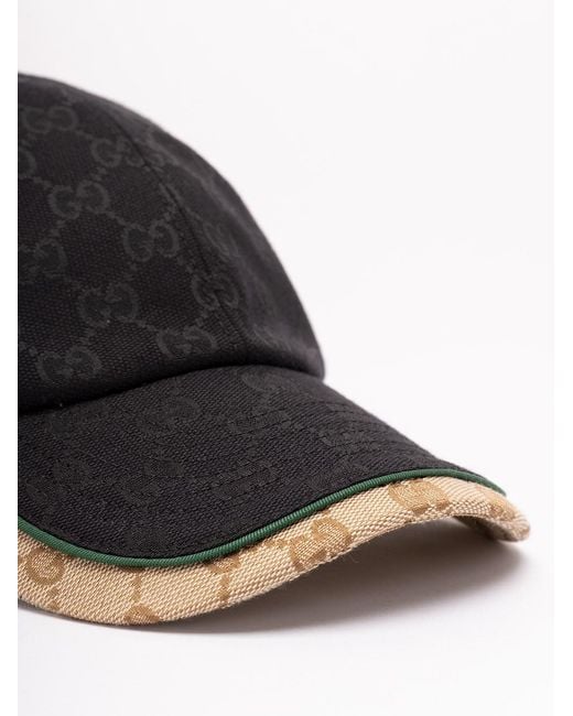 Gucci Black Baseball Cap for men