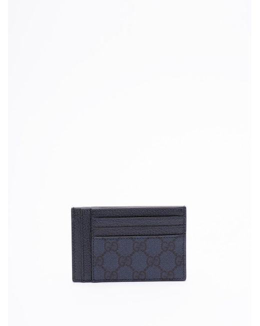 `Ophidia` Card Case di Gucci in Blue da Uomo