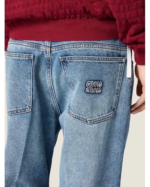 Miu Miu Blue Jeans