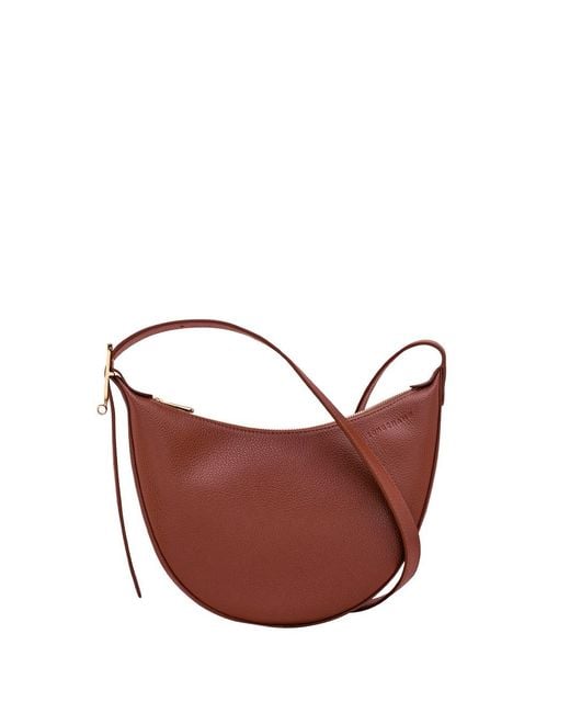 Longchamp Pink 'Le Foulonné' Small Crossbody