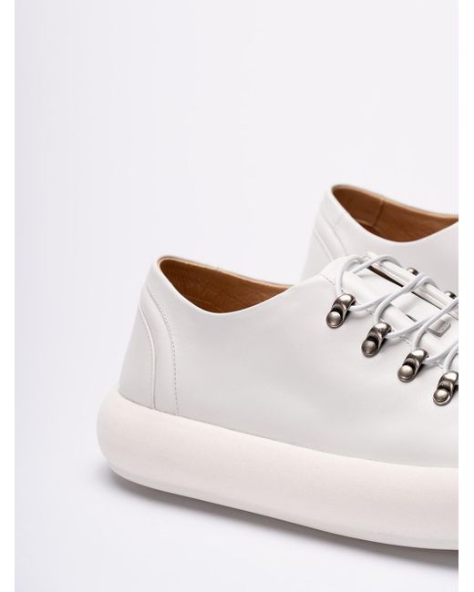 Marsèll White `Espana` Lace-Up Shoes for men