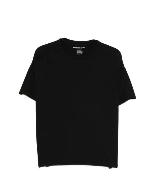 Majestic Filatures Black Short Sleeve T-Shirt