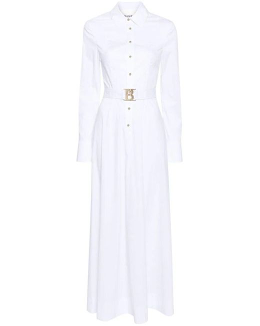 Blugirl Blumarine White Dress