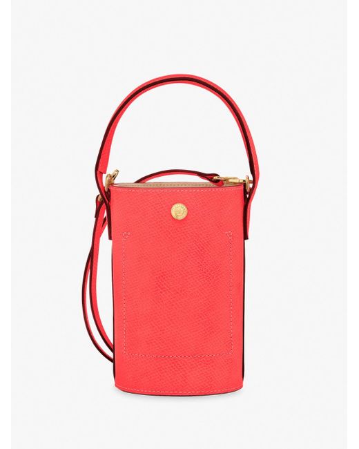 Longchamp Red `epure` Extra Small Crossbody Bag
