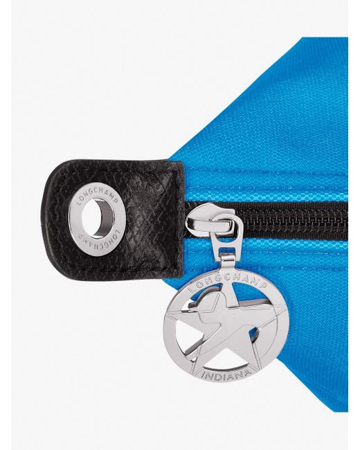 Longchamp Blue ` X Bob` Travel Bag