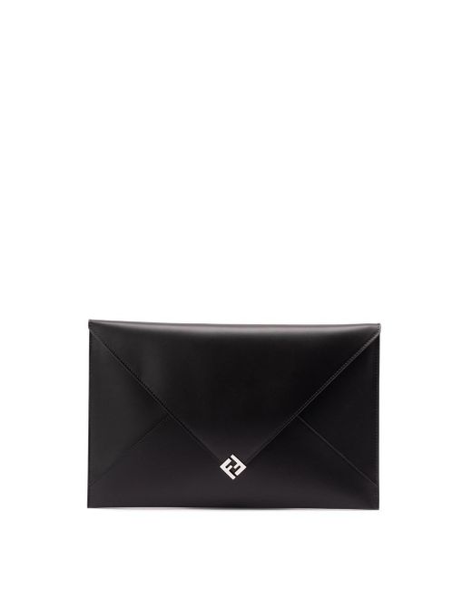 Fendi Black Flat Pouch for men