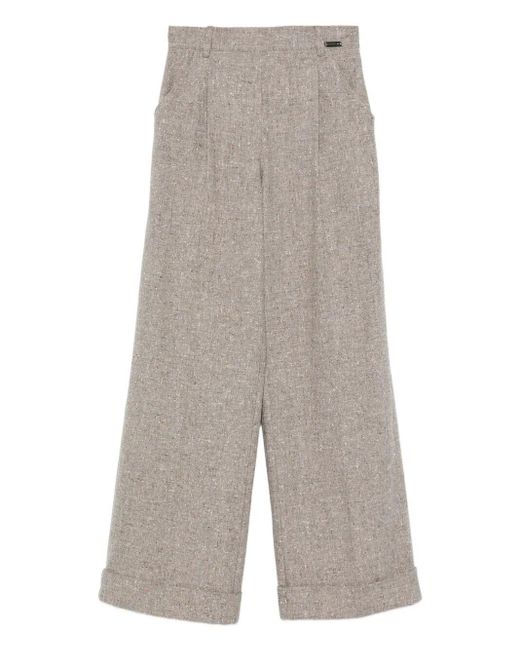 Manzoni 24 Gray Tweed Pants