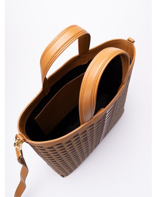 Bally Brown `Pennant` Tote Bag for men