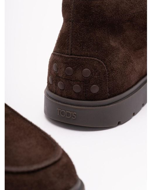 Tod's Brown Desert Boots for men