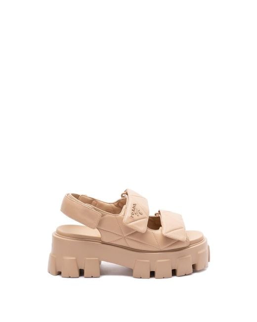 Prada Natural Sandals