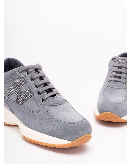 Hogan White Interactive Sneakers
