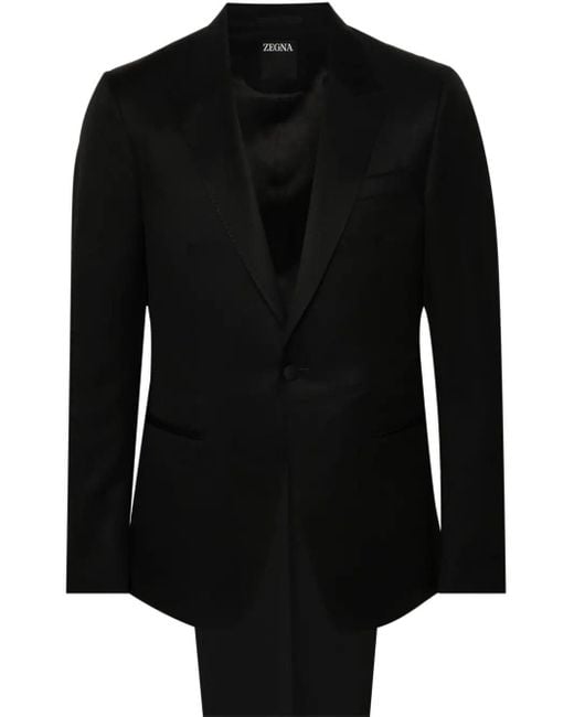 Zegna Black Evening Suit for men