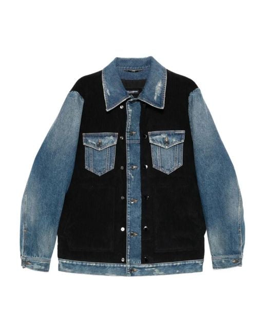 Dolce & Gabbana Blue Denim Jackets for men