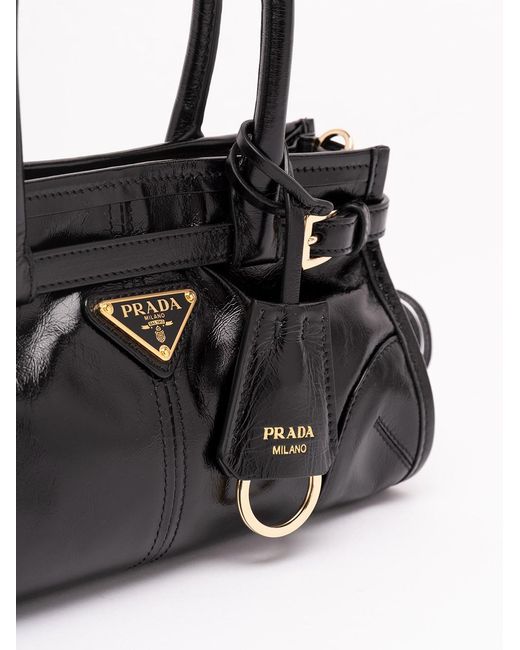 Prada Black Bonnie Mini Leather Bag