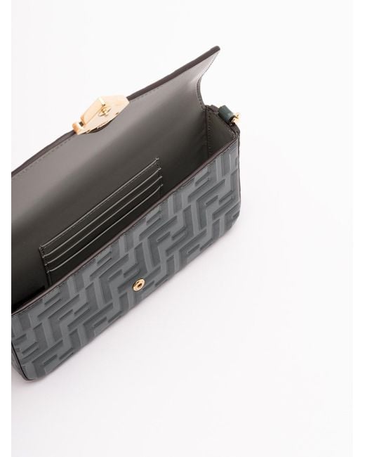 Fendi Gray Wallet On Chain