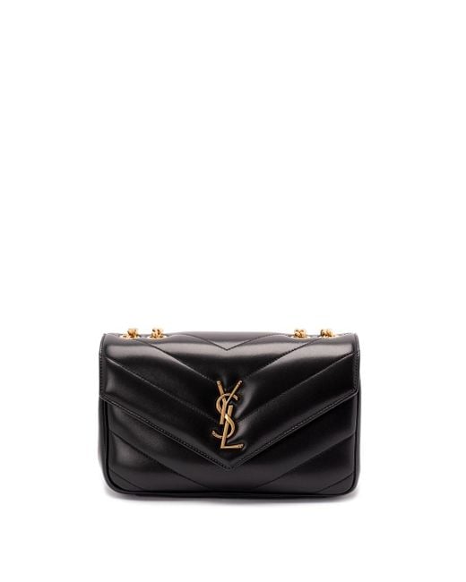 Saint Laurent Black 'Loulou' Small Bag