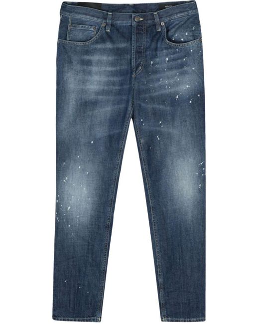 Dondup Blue `Brighton` 5-Pocket Jeans for men