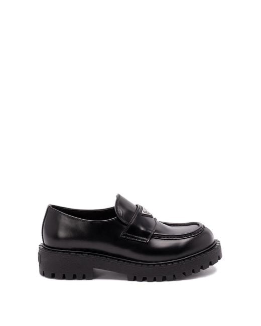 Prada Black Loafers for men