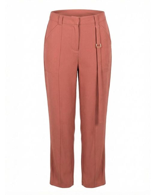 Patrizia Pepe Red Pants