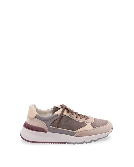 Brunello Cucinelli Pink Sneakers for men