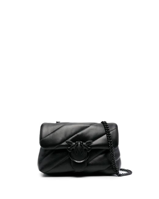 Pinko Black Mini `Love Puff` Handbag