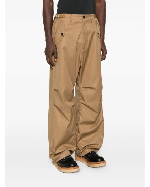 DSquared² Natural Utility Wide Pants for men