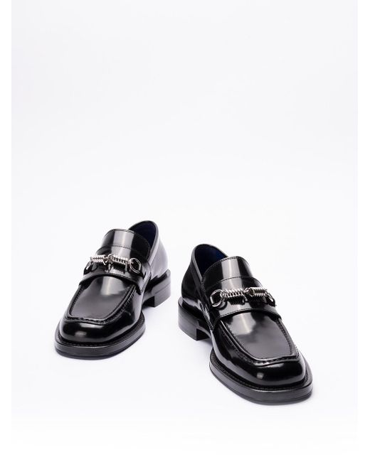 `Barbed` Loafers di Burberry in Black da Uomo