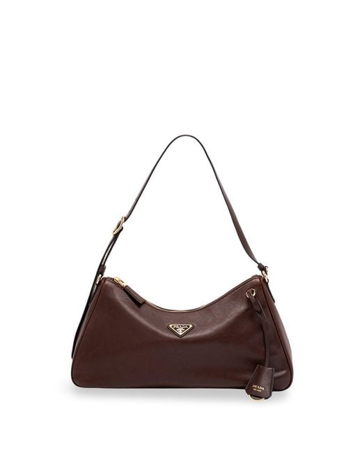 Prada Brown Nappa Leather Bag
