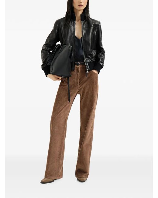 Brunello Cucinelli Brown Pants
