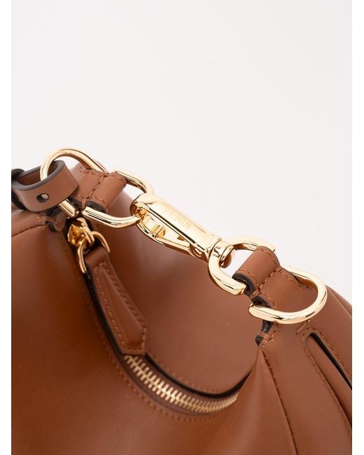 Fendi White 'Graphy' Mini Bag