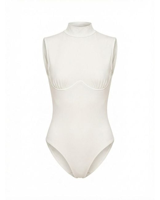 Nissa White Bodysuit