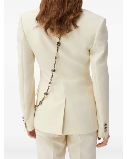 Versace White Evening Tailoring Jacket