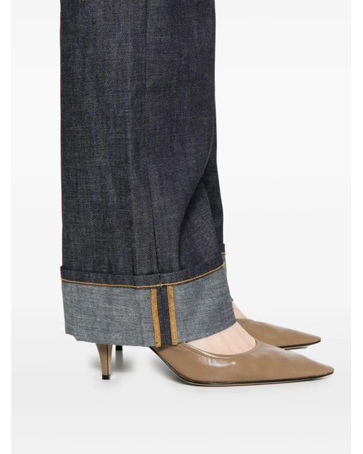 Denim Pants di Bottega Veneta in Gray