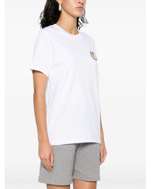 Angel Patch Regular Fit T-Shirt di Fiorucci in White