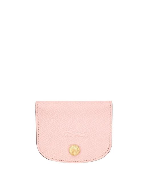 Longchamp Pink 'Epure' Card Holder