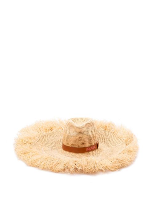 DSquared² Natural Raffia Hat