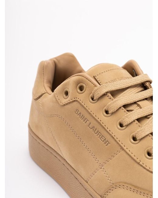 Saint Laurent Natural 'Sl/61' Sneakers for men